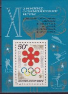 RUSSIA WINTER OLIMPIC SAPPORO OLIMPIADI INVERNALI SHEET  MNH - Winter 1972: Sapporo