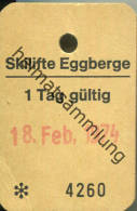 Skilifte Eggberge - Tageskarte 1974 - Europa