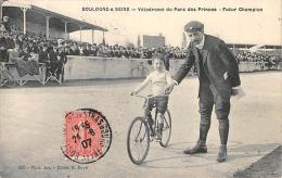 Sport.  Cyclisme  Vélodrome Du Parc Des Princes.  Futur Champion - Wielrennen