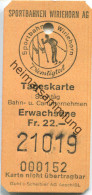 Sportbahnen Wiriehorn - Tageskarte - Europa