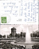 499311,Foto Ak Mannheim Am Wasserturm - Torres De Agua