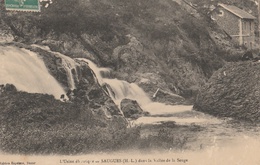 CPA L'usine électrique De Saugues Dans La Vallée De La Seuge - Saugues