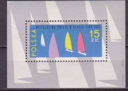 POLONIA SPORT VELA Sheet MNH - Sailing