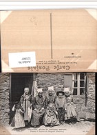 521807,Finistere Femmes Et Enfants De Plougastel Volkstypen Typen - Europe