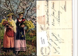 521836,Cote Azur Bouquetieres Volkstypen Typen Frauen Blumen - Europe