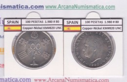 SPANIEN /JUAN CARLOS I    100  PESETAS  Cu-Ni 1.980 #80  KM#820  SC/UNC     T-DL-9483 - 100 Pesetas