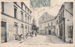 95 - DEUIL - Rue De L´Eglise - Deuil La Barre