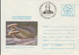 POLAR EXPLORERS, R.F. SCOTT, COVER STATIONERY, ENTIER POSTAL, 1987, ROMANIA - Polar Explorers & Famous People