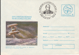 POLAR EXPLORERS, R.F. SCOTT, COVER STATIONERY, ENTIER POSTAL, 1987, ROMANIA - Polarforscher & Promis