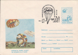 PARACHUTTING, SOVERTH PARACHUTTE, COVER STATIONERY, ENTIER POSTAL, 1994, ROMANIA - Parachutting