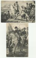 NAPOLEONE 2 CART. - BATTAGLIA DI WAGRAM E FRIEDLAND DA QUADRO NV FP - Personnages