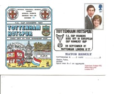 Football - Club De Tottenham Hotspur( Commémoratif De Grande-Bretagne De 1981 à Voir) - Brieven En Documenten