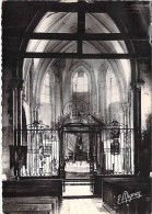 77 - LIZINES - L'Eglise : - Jolie CPSM Dentelée Noir Blanc GF Postée 1963 - Seine Et Marne - Autres & Non Classés