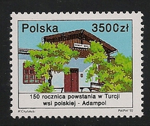 Poland: 1992 Polish Settlement In Adampol, Turkey MNH - Ongebruikt