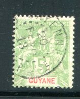 GUYANE- Y&T N°43- Oblitéré - Used Stamps