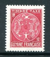 GUYANE- Taxe Y&T N°22- Neuf Sans Charnière ** - Neufs