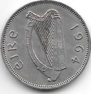 Ireland  6 Pence   1964   Km 13a   Xf+  !! - Irlanda