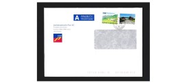 A397. Liechtenstein / 2010 / Used Cover / Landscapes - Covers & Documents
