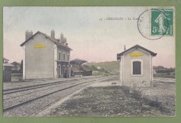 CPA - RHONE - BRIGNAIS - LA GARE- - Brignais