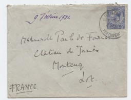 Grande Bretagne,Grest Britain,London, British , Lettre, De Fournas, Montcuq, Château De Janès,Lot France,1923 - Marcophilie