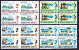 SALOMON - BRITISH SOLOMON ISLANDS 1968 YT N° 157 à 160 ** BLOC DE 4 - Islas Salomón (...-1978)