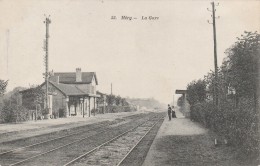 95 - MERY - La Gare - Mery Sur Oise