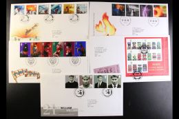 1971-2013 ALL DIFFERENT COLLECTION. An Attractive Collection Of Illustrated COMMEMORATIVE First Day Covers, All... - FDC