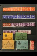 STERLING DEFINITIVES SPECIALISTS HOARD 1952-67 MINT, NHM & USED Semi Specialized Collection On Various Pages... - Other & Unclassified