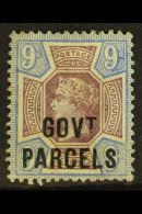 OFFICIAL GOVT PARCELS 1887-90 9d Dull Purple And Blue, SG O67, Mint. For More Images, Please Visit... - Altri & Non Classificati