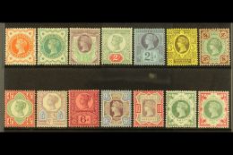 1887-1900 Jubilee Set To Both 1s, SG 197/214, Very Fine Mint. (14 Stamps) For More Images, Please Visit... - Altri & Non Classificati