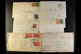 1945-1947 SOLDIERS LETTERS TO MISS BARBARA PUGH. A Group Of Covers With Original Letters From Various British... - Andere & Zonder Classificatie