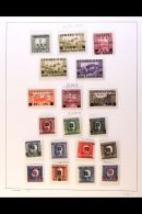 1918-1943 ATTRACTIVE FINE MINT COLLECTION In Hingeless Mounts On Leaves, Inc Issue For Bosnia 1918 Opt Set,... - Andere & Zonder Classificatie