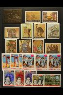 KINGDOM 1963-1970 NHM IMPERF COLLECTION On Stock Pages. An ALL DIFFERENT Collection Of Complete Sets Inc Opt'd... - Yemen