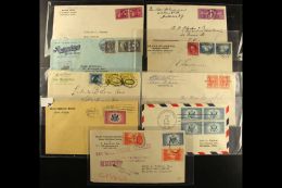REGISTERED/SPECIAL DELIVERY MAIL 19th Century To Modern Hoard Of Covers Loose In A Box - Some Mixed Condition But... - Other & Unclassified