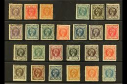 SPANISH GUINEA 1902-05 ALL DIFFERENT Mint Or Unused Collection Inc 1902 75c, 1p And 5p, 1903 Values To 75c Plus... - Andere & Zonder Classificatie