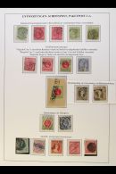 NATAL 1862-1904 POSTMARKS COLLECTION In Hingeless Mounts On A Page, Inc 1862 6d Grey (x2) With P.M. Burg Crown... - Zonder Classificatie