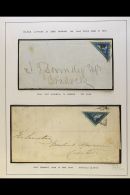 CAPE OF GOOD HOPE 1853-1904 INTERESTING USED COLLECTION With "Triangles" On Cover, Pairs & Values To A... - Non Classificati