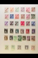 1868-1924 OLD TIME COLLECTION. Mint & Used Stamps On Leaves, Inc Africa 1898 Vasco Set Mint, Angola 1915-26 3c... - Andere & Zonder Classificatie