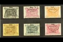 1911 "Republica" Opt Postage Dues Range, Between SG 442-452, Very Fine Used (6 Stamps) For More Images, Please... - Other & Unclassified