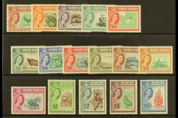 1961 Pictorial Set, SG 391/406, Never Hinged Mint (16 Stamps) For More Images, Please Visit... - North Borneo (...-1963)