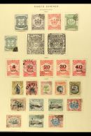 1883-1902 COLLECTION On Pages, Inc 1883 2c Unused, , 1883 4c Mint & 8c Used, 1886 ½c Mint And 4c &... - Noord Borneo (...-1963)