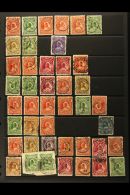 POSTMARK COLLECTION 1897-98 Queen Victoria Range Of Definitives To 10s (SG 66/74) Bearing An Attractive Selection... - Other & Unclassified