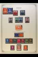 SURINAM 1949-67 HIGHLY COMPLETE MINT "JULIANA" COLLECTION Presented On Printed Pages (mostly In Mounts). Includes... - Other & Unclassified