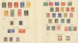 1919-47 FINE USED COLLECTION On Album Pages. Includes 1919 Surcharge Set, 1920 2.50g On 10g Orange Red Surcharge,... - Andere & Zonder Classificatie