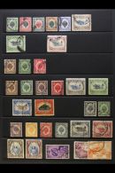 KEDAH 1912-65 USED COLLECTION On Stock Pages. A Most Useful, All Different Range To Different $1. (65+ Stamps) For... - Altri & Non Classificati