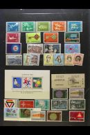 1960's-1980's NEVER HINGED MINT COLLECTION On Stock Pages, Seems To Be All Different, Lovely Fresh Condition.... - Andere & Zonder Classificatie