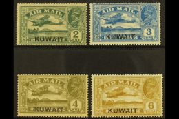 1934 Air Stamps Of India Overprinted "KUWAIT" Complete Set, SG 31/34, Mint. (4 Stamps) For More Images, Please... - Koeweit