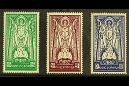 1937 St. Patrick High Values, Watermark Multiple "Se" Complete Set, SG 102/4, NEVER HINGED MINT (3). For More... - Andere & Zonder Classificatie