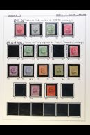 JIND 1885-1911 MINT COLLECTION In Mounts On Pages. Includes 1885 2a (x2), 1886-99 Most Vals To 1r (x4), 1900-04... - Andere & Zonder Classificatie