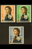 1962-73 $5, $10 & $20 Annigoni Top Values, SG 208/10, Fine Never Hinged Mint, Very Fresh. (3 Stamps) For More... - Andere & Zonder Classificatie